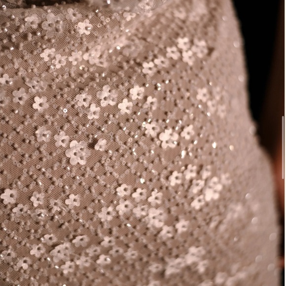 Meshki Louanne Daisy Beaded Mini Dress - Picture 3 of 9